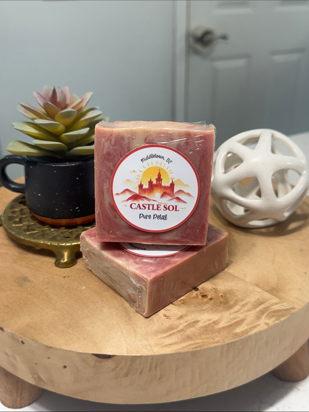 Castle Sol Pure Petal Handmade Soap Bar